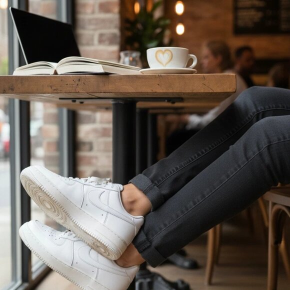 Size 10 - Nike Air Force 1 White - Picture 7 of 7